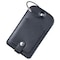 Dacasso Black Leather Luggage Tag with Plate Insert EI-1014 - alternate 4